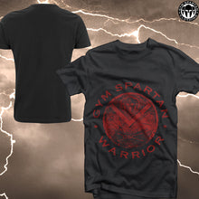 Load image into Gallery viewer, GSC Cotton Red Spartan Shield T-Shirt (Various Colours Available)
