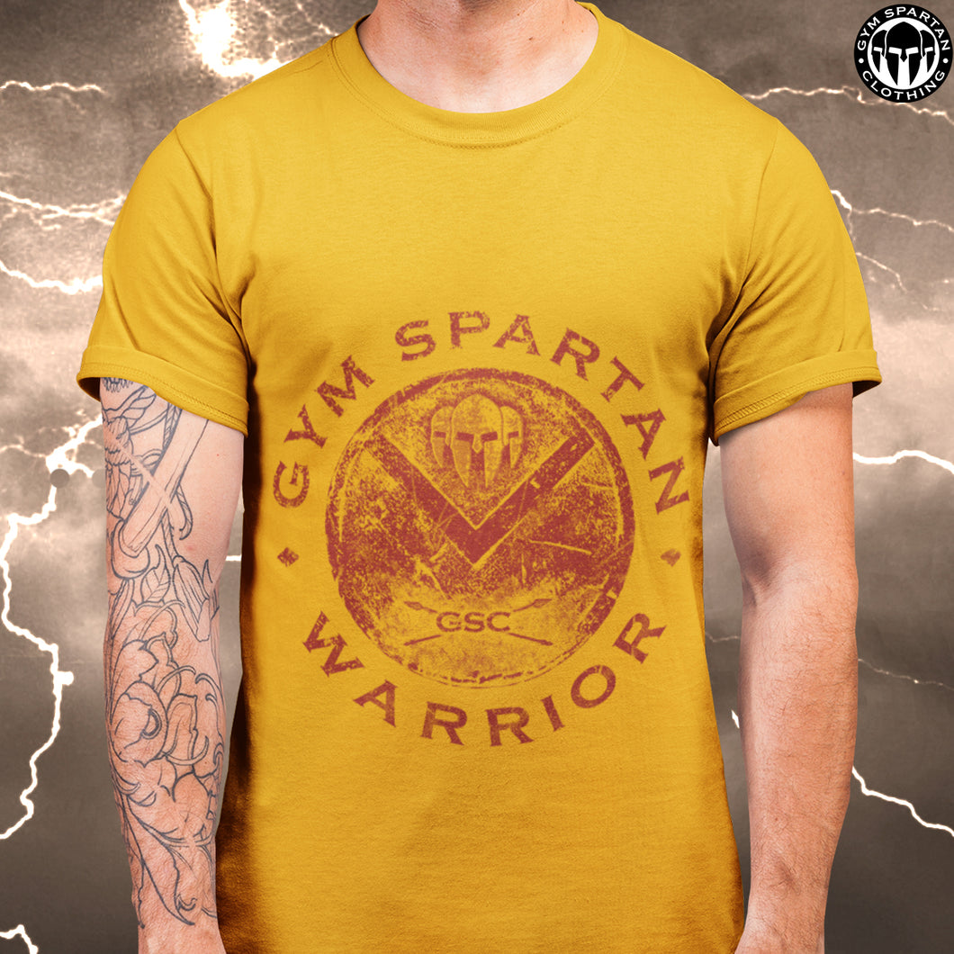 GSC Cotton Red Spartan Shield T-Shirt (Various Colours Available)