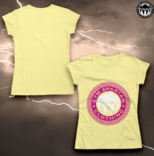 Load image into Gallery viewer, GSC Cotton Roman Logo Ladies T-Shirt
